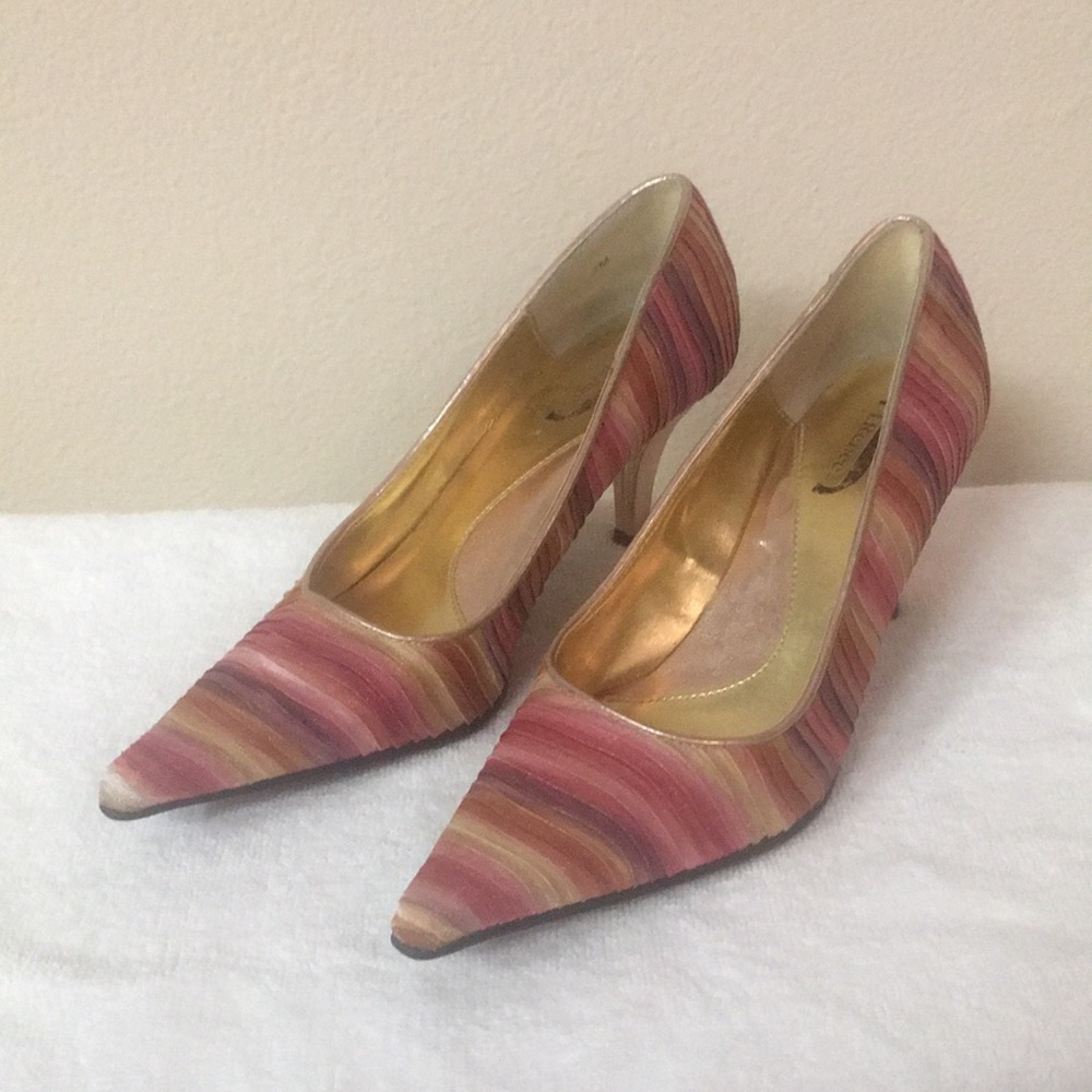 J.Renee’ multi color 2 1/2” heels